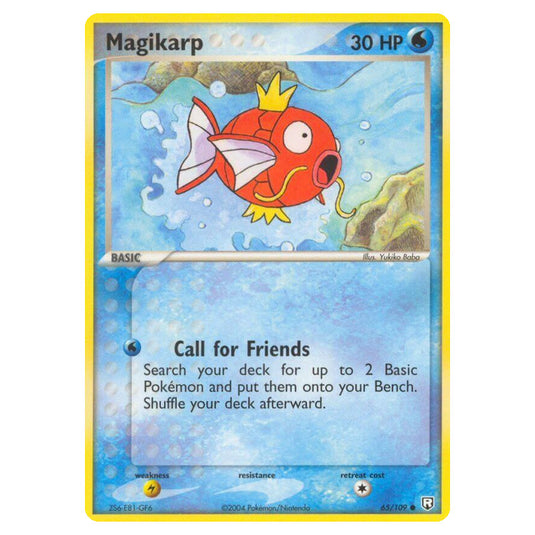 Pokemon - EX Team Rocket Returns - Magikarp - 065/109