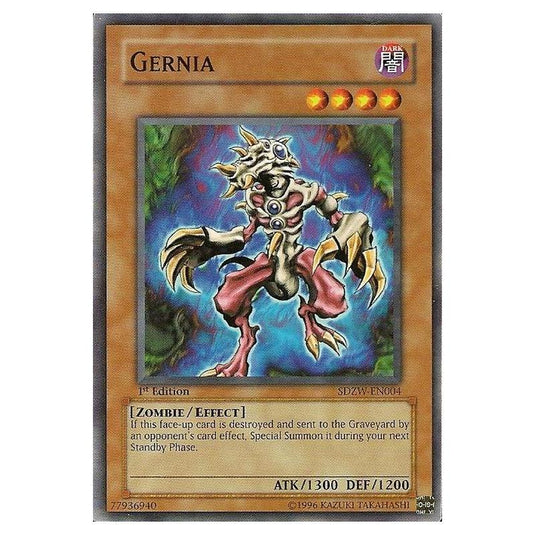 Yu-Gi-Oh! - Zombie World Structure Deck - Gernia (Common) SDZW-EN004