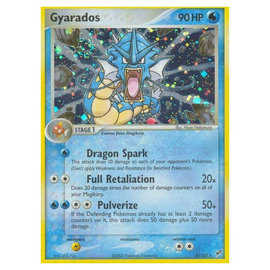 Pokemon - EX Deoxys - Gyarados - 008