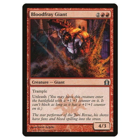 Magic The Gathering - Return To Ravnica - Bloodfray Giant - 89/274