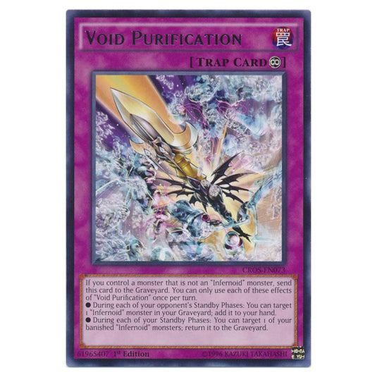 Yu-Gi-Oh! - Crossed Souls - Void Purification (Rare) CROS-EN073