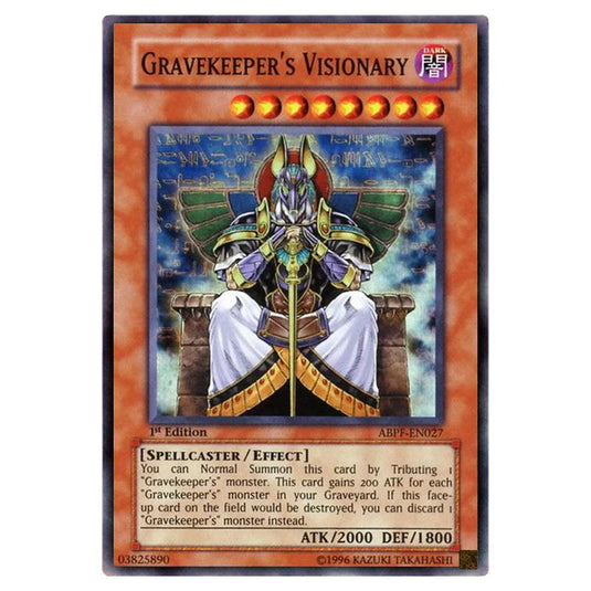Yu-Gi-Oh! - Absolute Powerforce - Gravekeeper's Visionary (Super Rare) ABPF-EN027