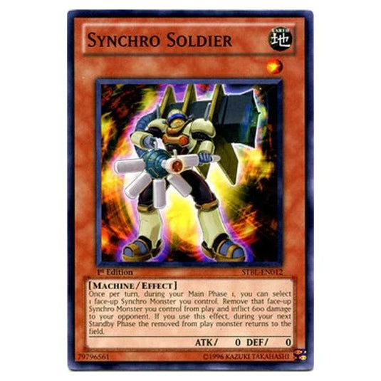 Yu-Gi-Oh! - Starstrike Blast - Synchro Soldier (Common) - STBL-EN012