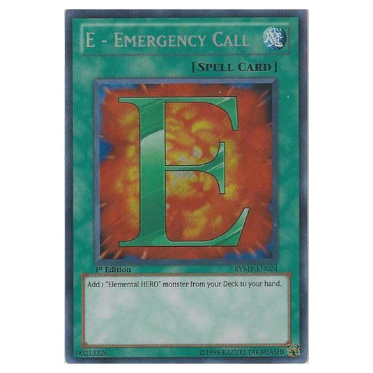 Yu-Gi-Oh! - Ra Yellow Mega Pack - E - Emergency Call (Secret Rare) RYMP-EN024