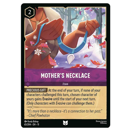 Lorcana - Winterspell - Mother's Necklace (Uncommon) - 065/204