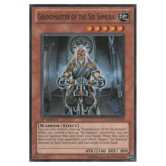 Yu-Gi-Oh! - Legendary Collection 2 - The Duel Academy Years Mega Pack - Grandmaster of the Six Samurai (Common) LCGX-EN226