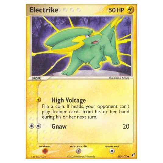 Pokemon - EX Deoxys - Electrike - 059/107