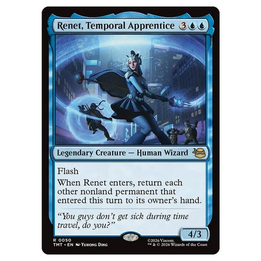 Magic The Gathering - Teenage Mutant Ninja Turtles - Renet, Temporal Apprentice - 0050