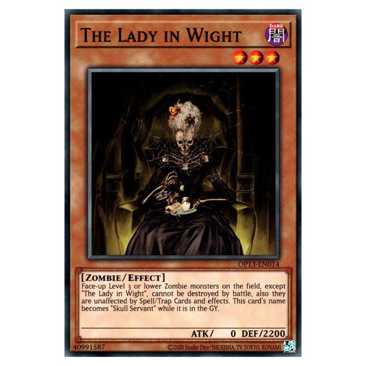Yu-Gi-Oh! - OTS Tournament Pack 13 - The Lady in Wight (Common) OP13-EN014