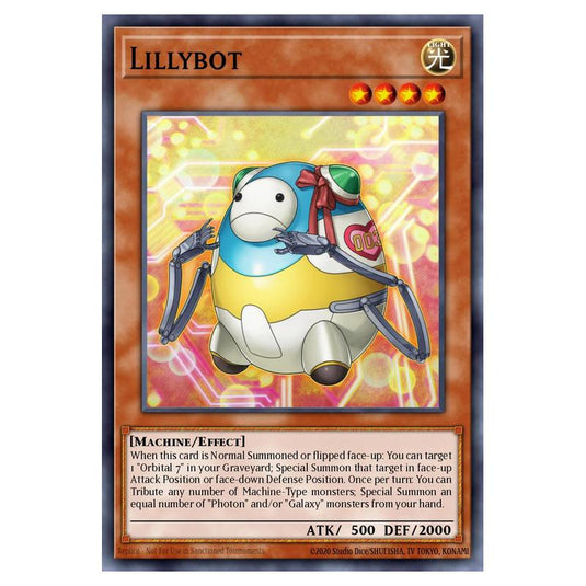 Yu-Gi-Oh! - Dragons of Legend - Lillybot (Super Rare) DRLG-EN050