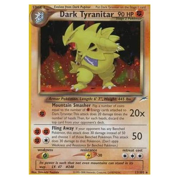 Pokemon - Neo Destiny - Dark Tyranitar