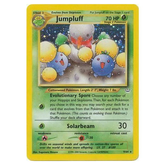 Pokemon - Neo Revelation - Jumpluff - 09/64/64