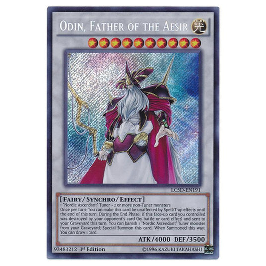 Yu-Gi-Oh! - Legendary Collection 5D's Mega Pack - Odin, Father of the Aesir (Secret Rare) LC5D-EN191
