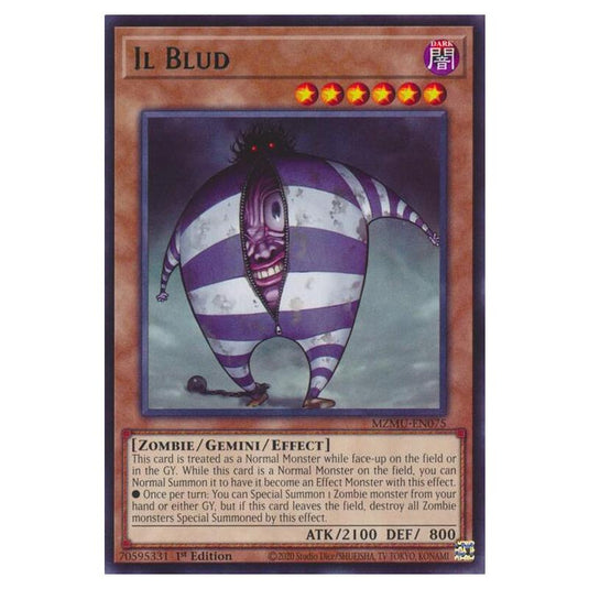 Yu-Gi-Oh! - Maze of Muertos - Il Blud (Rare) - MZMU-EN075