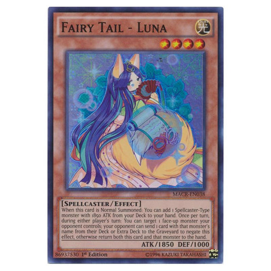 Yu-Gi-Oh! - Maximum Crisis - Fairy Tail - Luna (Super Rare) MACR-EN038