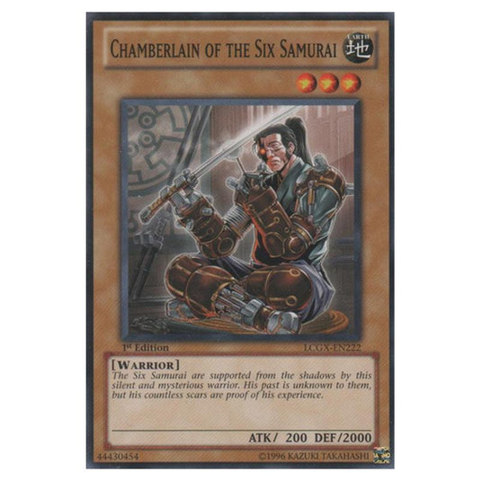 Yu-Gi-Oh! - Legendary Collection 2 - The Duel Academy Years Mega Pack - Chamberlain of the Six Samurai (Common) LCGX-EN222