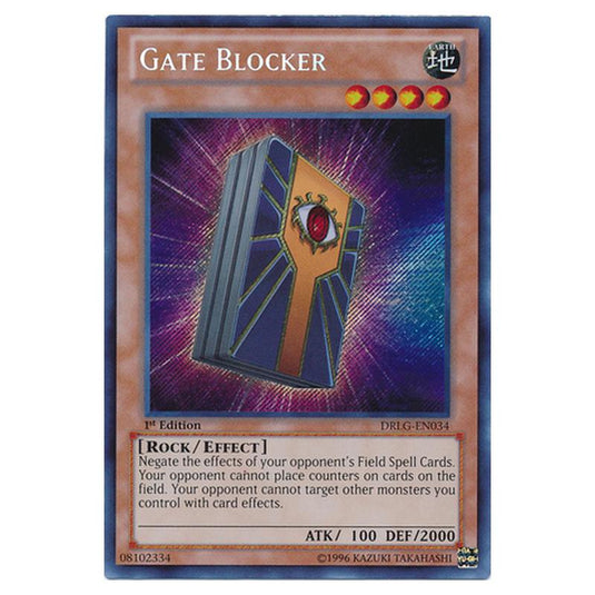 Yu-Gi-Oh! - Dragons of Legend - Gate Blocker (Secret Rare) DRLG-EN034