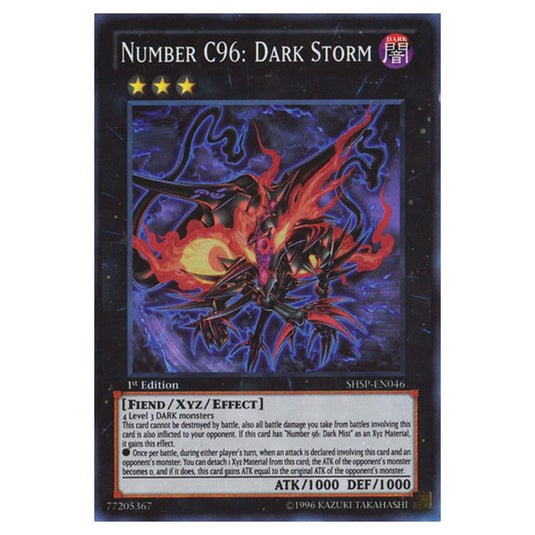 Yu-Gi-Oh! - Shadow Specters - Number C96: Dark Storm (Super Rare) SHSP-EN046