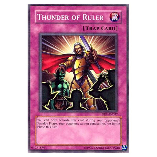 Yu-Gi-Oh! - Dark Revelation Volume 1 - Thunder of Ruler (Common) DR1-EN097