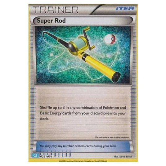Pokemon - Pokémon Trading Card Game Classic - Blastoise & Suicune ex Deck - Super Rod 028