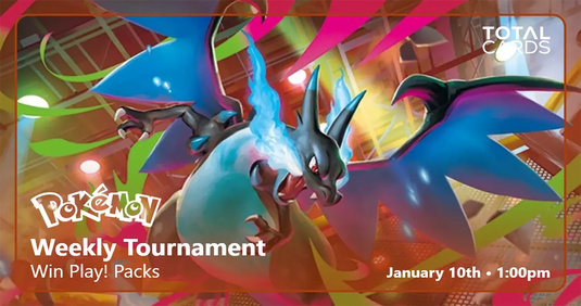Pokémon - Weekly Tournament - Saturday 1pm (10/01/26)