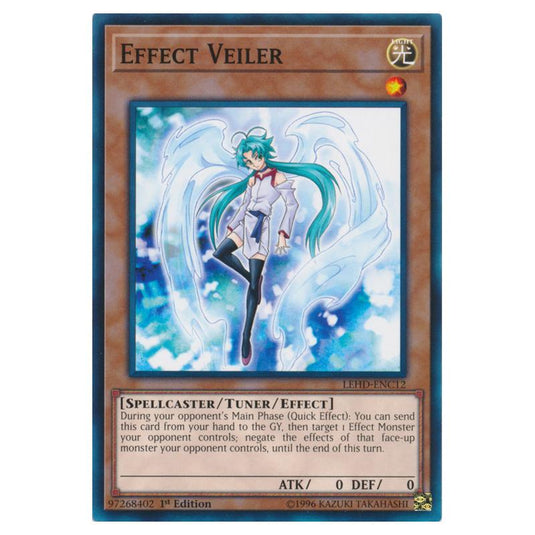 Yu-Gi-Oh! - Legendary Hero Decks - Effect Veiler (Common) LEHD-ENC12