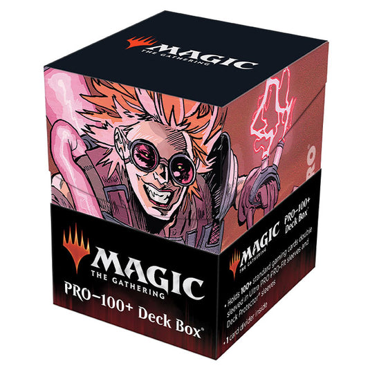 Ultra Pro - Magic The Gathering - Innistrad - Midnight Hunt - Pro 100+ Deck Box - Reckless Stormseeker