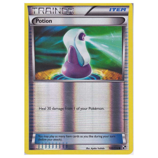 Pokemon - Black & White - (Reverse Holo) Potion 100/114