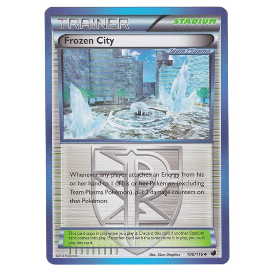 Pokemon - Black & White - Plasma Freeze - Frozen City - 100/116