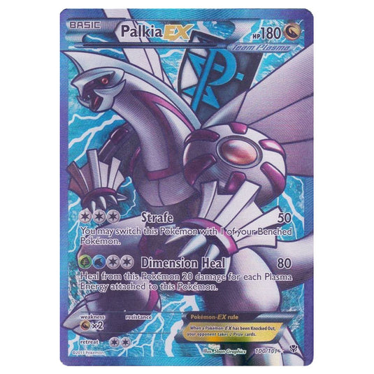 Pokemon - Black & White - Plasma Blast - Palkia-EX FullArt - 100/101