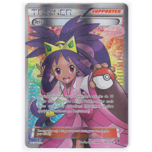 Pokemon - Black & White - Plasma Blast - Iris FullArt - 101/101