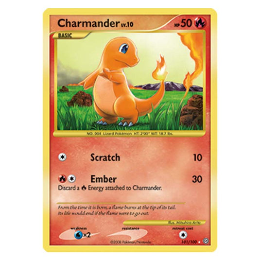 Pokemon - Diamond And Pearl Stormfront - Charmander - 101/100