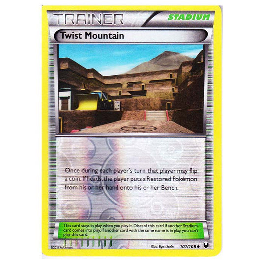 Pokemon - Black & White - Dark Explorers - (Reverse Holo) Twist Mountain - 101/108