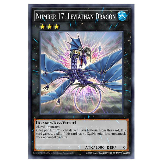 Yu-Gi-Oh! - Star Pack 2013 - Number 17: Leviathan Dragon (Starfoil Rare) SP13-EN023
