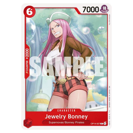 One Piece - OP14 - The Azure Sea's Seven - Jewelry Bonney - OP14-007