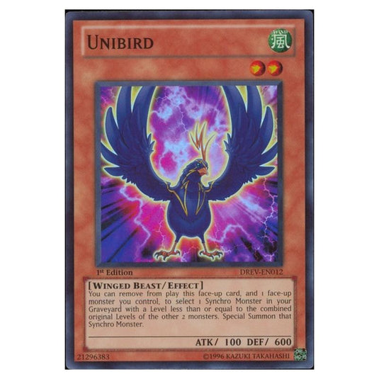 Yu-Gi-Oh! - Duelist Revolution - Unibird (Super Rare) DREV-EN012