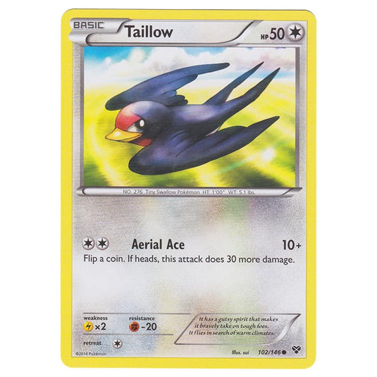 Pokemon - XY Base Set - Taillow - 102/146