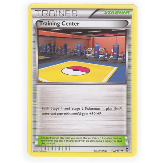 Pokemon - XY Furious Fists - Training Center - 102/111