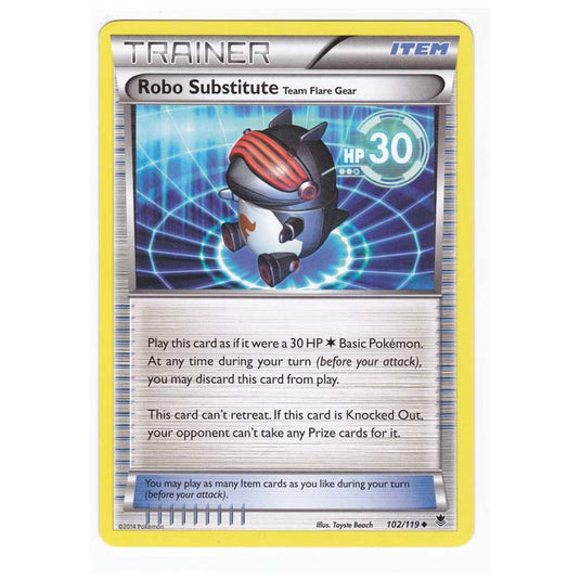 Pokemon - XY Phantom Forces - Robo Substitute - 102/119