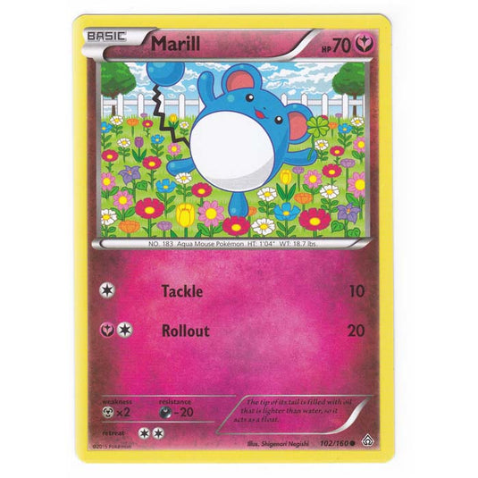 Pokemon - XY Primal Clash - Marill - 102/160