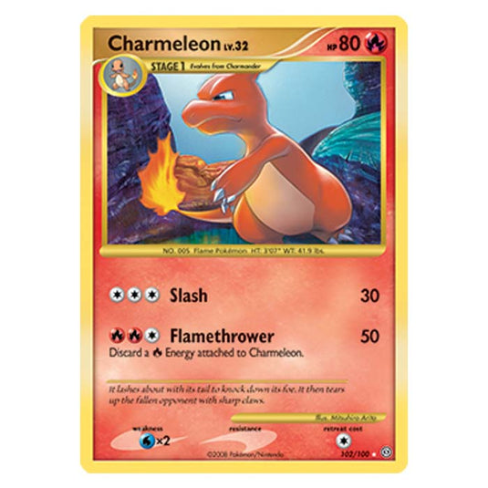 Pokemon - Diamond And Pearl Stormfront - Charmeleon - 102/100