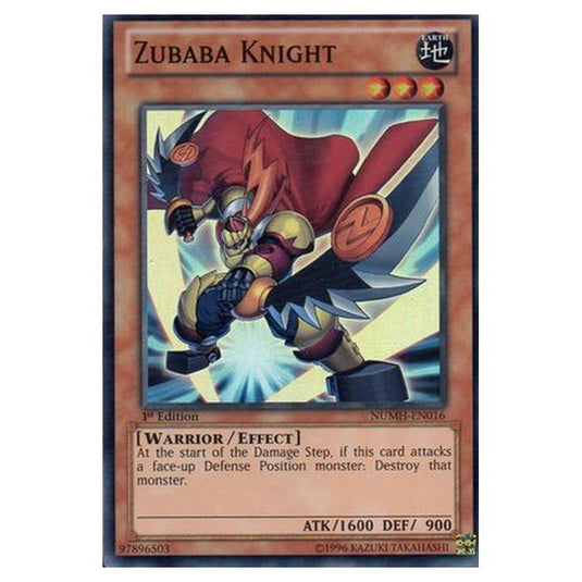 Yu-Gi-Oh! - Number Hunters - Zubaba Knight (Super Rare) NUMH-EN016