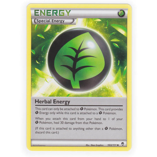 Pokemon - XY Furious Fists - Herbal Energy - 103/111