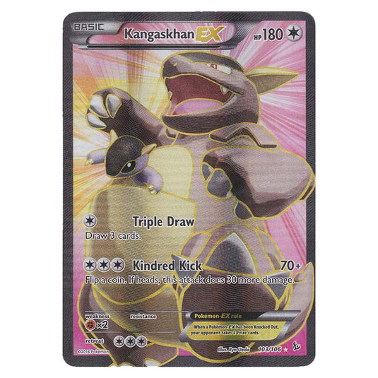 Pokemon - XY - Flashfire - Kangaskhan-EX Full-Art - 103/106