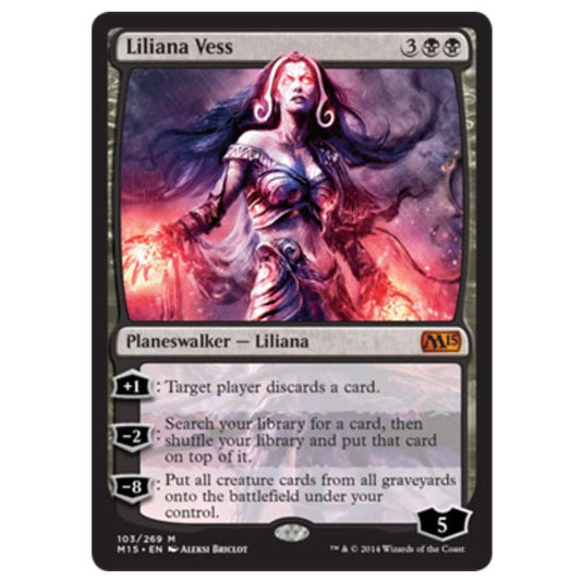 Magic the Gathering - M15 Core Set - Liliana Vess - 103/269