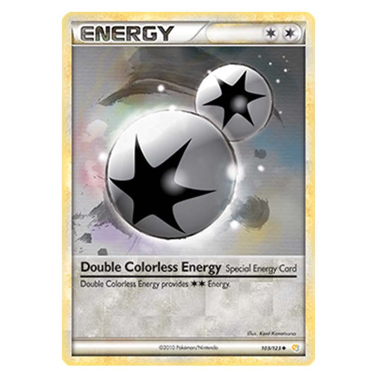 Pokemon - HGSS - Double Colorless Energy - 103/123