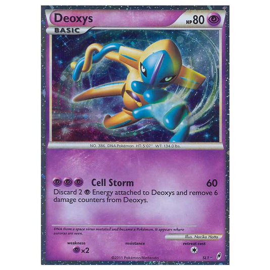 Pokemon - Call of Legends - Deoxys (SL1)