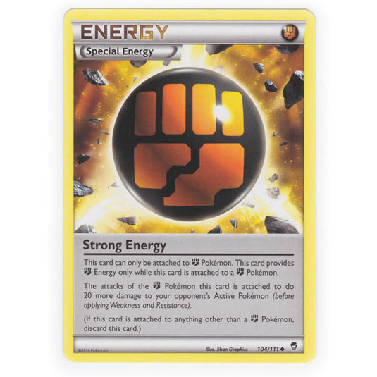 Pokemon - XY Furious Fists - Strong Energy - 104/111