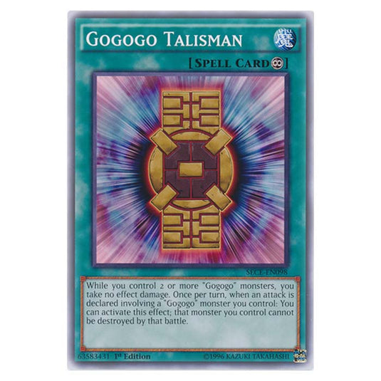 Yu-Gi-Oh! - Secrets of Eternity - Gogogo Talisman - 98/99