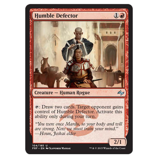 Magic the Gathering - Fate Reforged - Humble Defector - 104/185